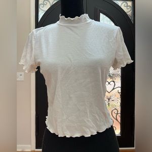 White Turtleneck Tee ❣️